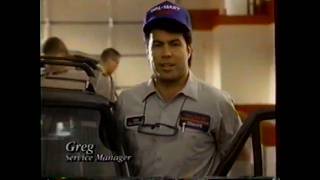 Wal-Mart Tire Lube Express tires oil save on car care 30-second commercial US 1994