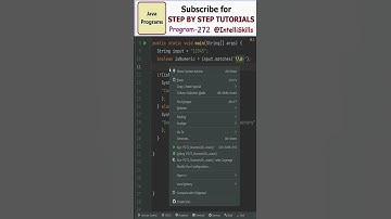 Java String Numeric Check #shorts #java #trending #programming #ytshorts