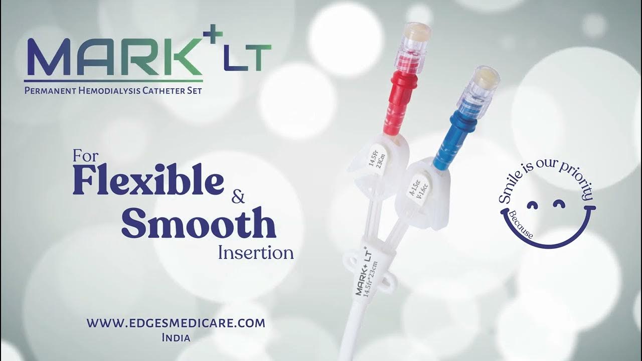 Mark+LT Long Term Hemodialysis Catheter Set YouTube