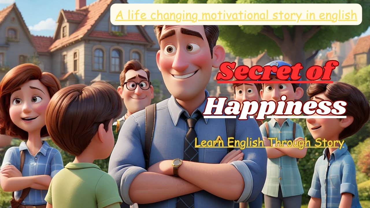 Secret of Happiness | Learn English Through Story | A life changing ...