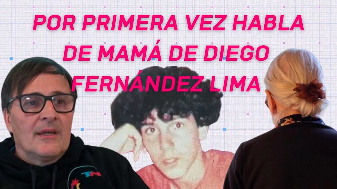 HABLÓ POR PRIMERA VEZ LA MAMÁ DE DIEGO FERNÁNDEZ LIMA: 