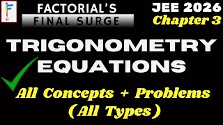 Trigonometric Equations Complete for JEE 2026