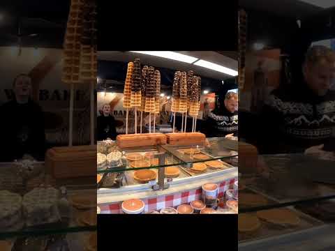 Stroopwafels in The Netherlands. Delft city walk and food