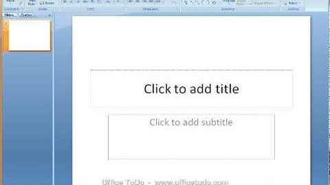 What is PowerPoint? | PowerPoint 2007