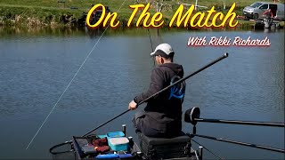 LIVE MATCH FISHING // Moorlands Farm Fishery //Open match // Rikki Richards