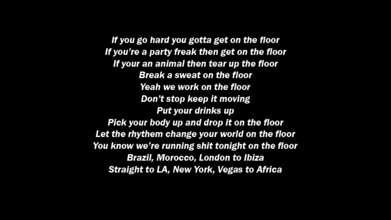 Jennifer Lopez feat. Pitbull On The Floor Lyrics YouTube