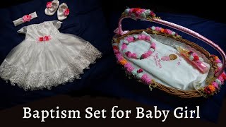 Baptism Set for Baby Girl from Eshana Kids | Baptism Kerala | Eshana Kids Boutique | Deepa John