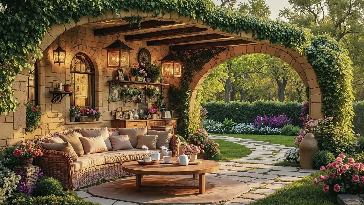 Soft Porch Jazz Vibes 🌿 Smooth Jazz Music for Relaxing Afternoons & Cozy Outdoor Moments