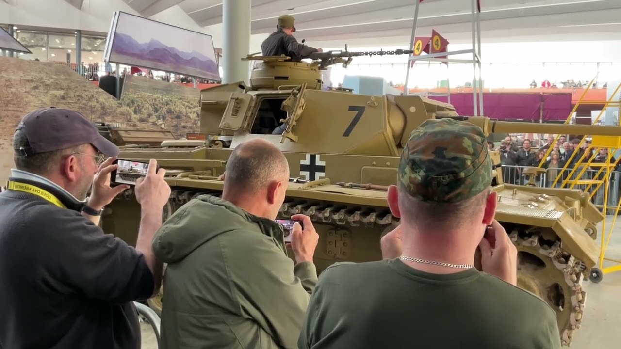 Ⅲ号戦車&Tiger131 入庫 2025.04.26