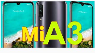 بطارية كبيره وبصمه بالشاشة وسعر رخيص شاومي اي ثري Xiaomi mi A3