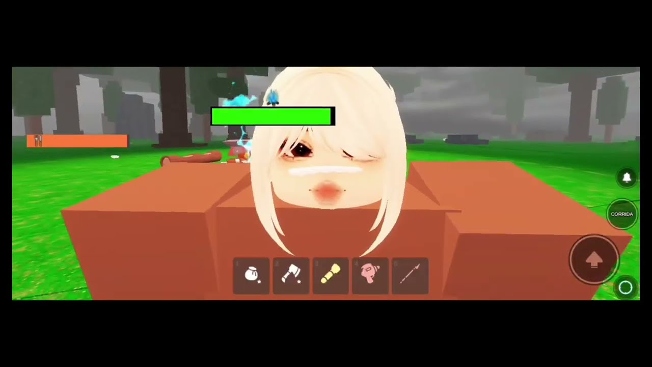 Eu e minha amiga jogando 99 noites/oi oi gente passando para avisar que tem uma parte repetida bye:)