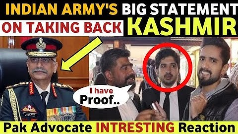 INDIAN ARMY'S BIG STATEMENT ON TAKING BACK KASHMIR FROM PAK | PAKISTANI REACTION ON INDIA | REAL TV INDIAN ARMY'S BIG STATEMENT ON TAKING BACK KASHMIR FROM PAK | PAKISTANI REACTION ON INDIA | REAL TV