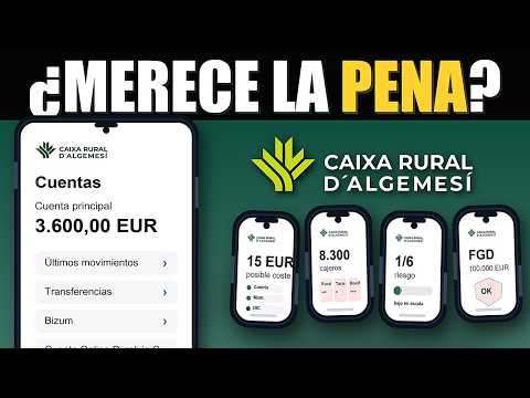¿Merece la pena Caixa Rural d'Algemesi? Cuenta Online Ruralvia
