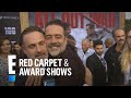 How andrew lincoln broke jeffrey dean morgans nose onset  e red carpet  award shows