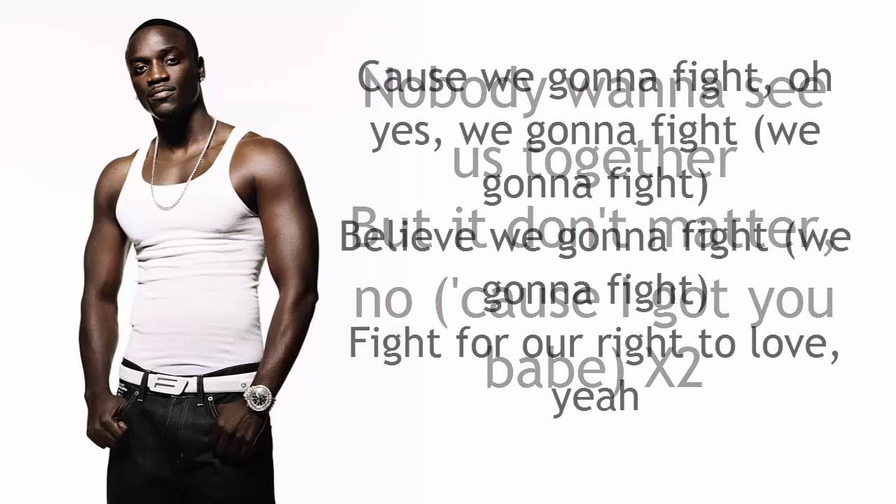 Akon - Don't matter Lyrics