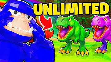 How To Get UNLIMITED NEW T-REX EGGS In UG VR! (NEW GOLDEN EGG LOCATION)