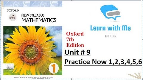 Practice Now 1,2,3,4,5,6 of Unit #9 | Oxford Book 7th Edition | #d1 | @Learnwithme786