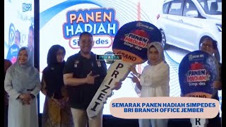 Semarak Panen Hadiah Simpedes BRI Branch Office Jember