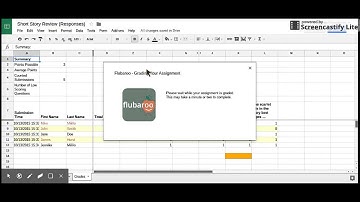 How to grade a Google Form using Flubaroo