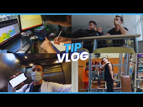 Bir Günüm Nasıl Geçiyor? | Tıp Fakültesi VLOG | Aralıksız Çalışmak!