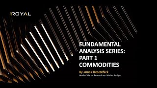 Webinar: Fundamental Analysis. Part 1▪️ Commodities