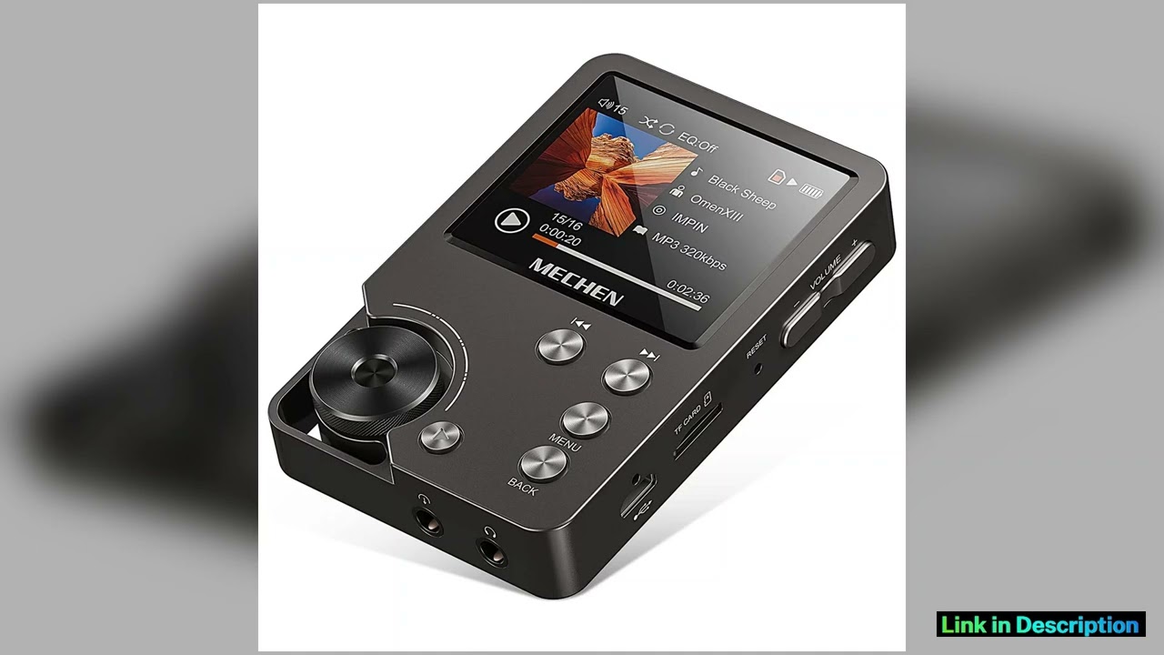 MECHEN M30 HiFi MP3 Player Lossless DSD High Resolution Digital Audio Music Player HighRes Portable