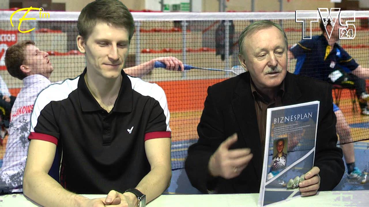 Badminton. Maciej Poulakowski, myśli o TOKIO 2020 - YouTube