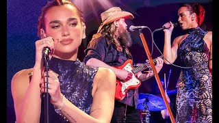 Dua Lipa Turns Chris Stapleton's 2024 ACMs Performance into a Duet as She Makes Surprise Appearance