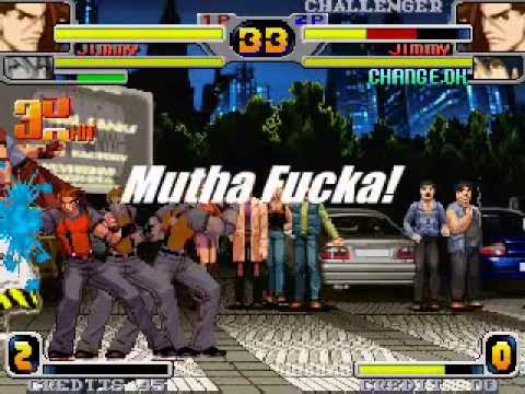 kof cyberfanatics rage of the dragons
