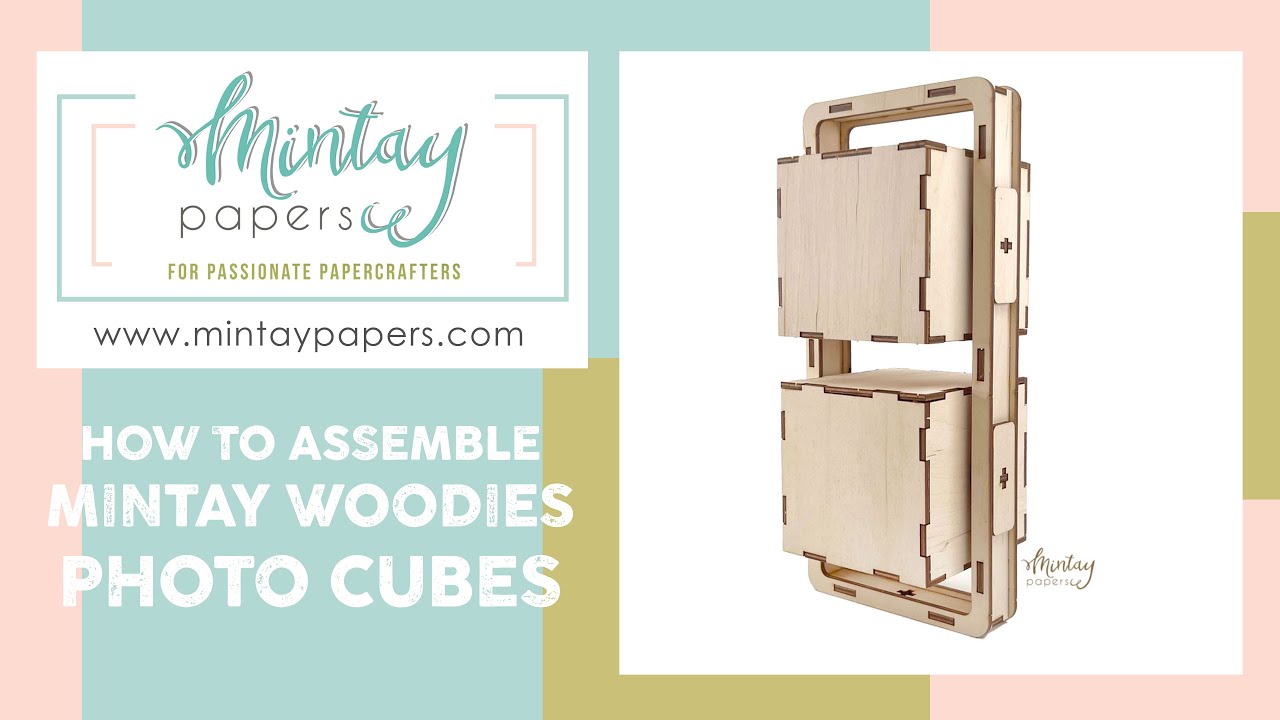Сборка Mintay Woodies - Фотокубы