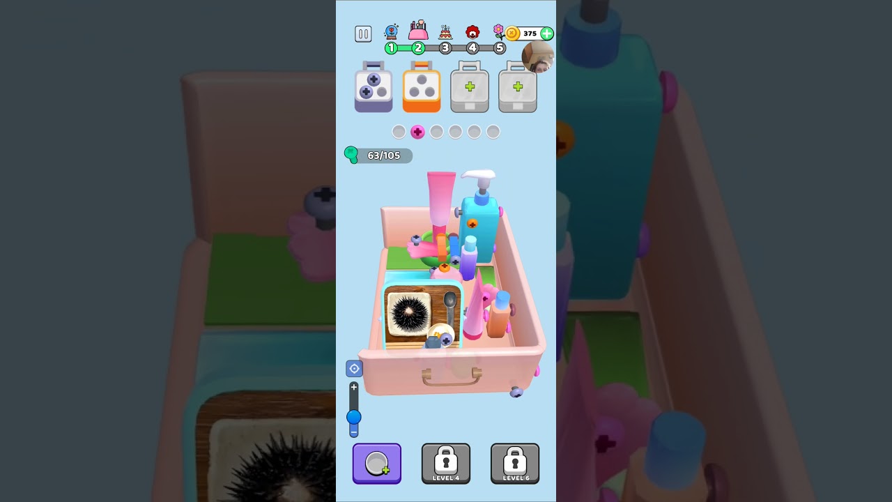 playing bolt master 3D pin puzzle