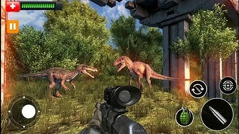 Dinosaur hunter Survival game – Android Gameplay