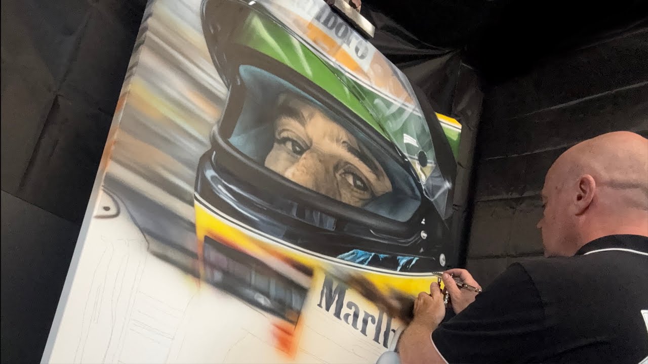 Airbrush in Real Time — Finalising the Background and Scene (UNFILTERED Ep.6)