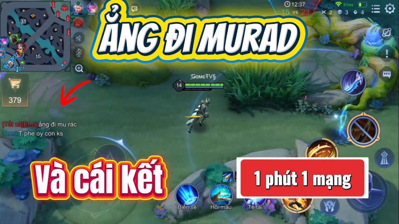 BỊ NÓI ẲNG ĐI MURAD VÀ CÁI KẾT | LIÊN QUÂN MOBILE