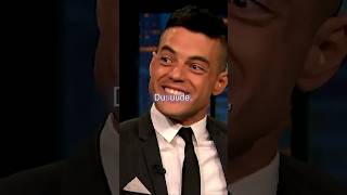 Rami Malek On Sniffing MORPHINE In Mr Robot😂 #ramimalek #mrrobot #funny