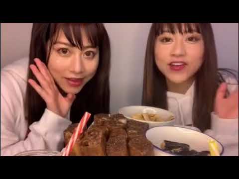 【ASMR】双子の美女、日本のお菓子の咀嚼音【音フェチ】