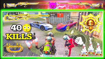 OMG😳 Solo 40 Kills in 1v3 TDM Match | They Challenged Me for 1v3 TDM Sniper Only 😍😍