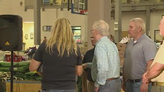 Senators Rand Paul and Mitch McConnell visit eastern Kentucky