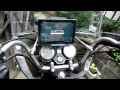 kawasaki kz250ltdにタブレット取り付け-1