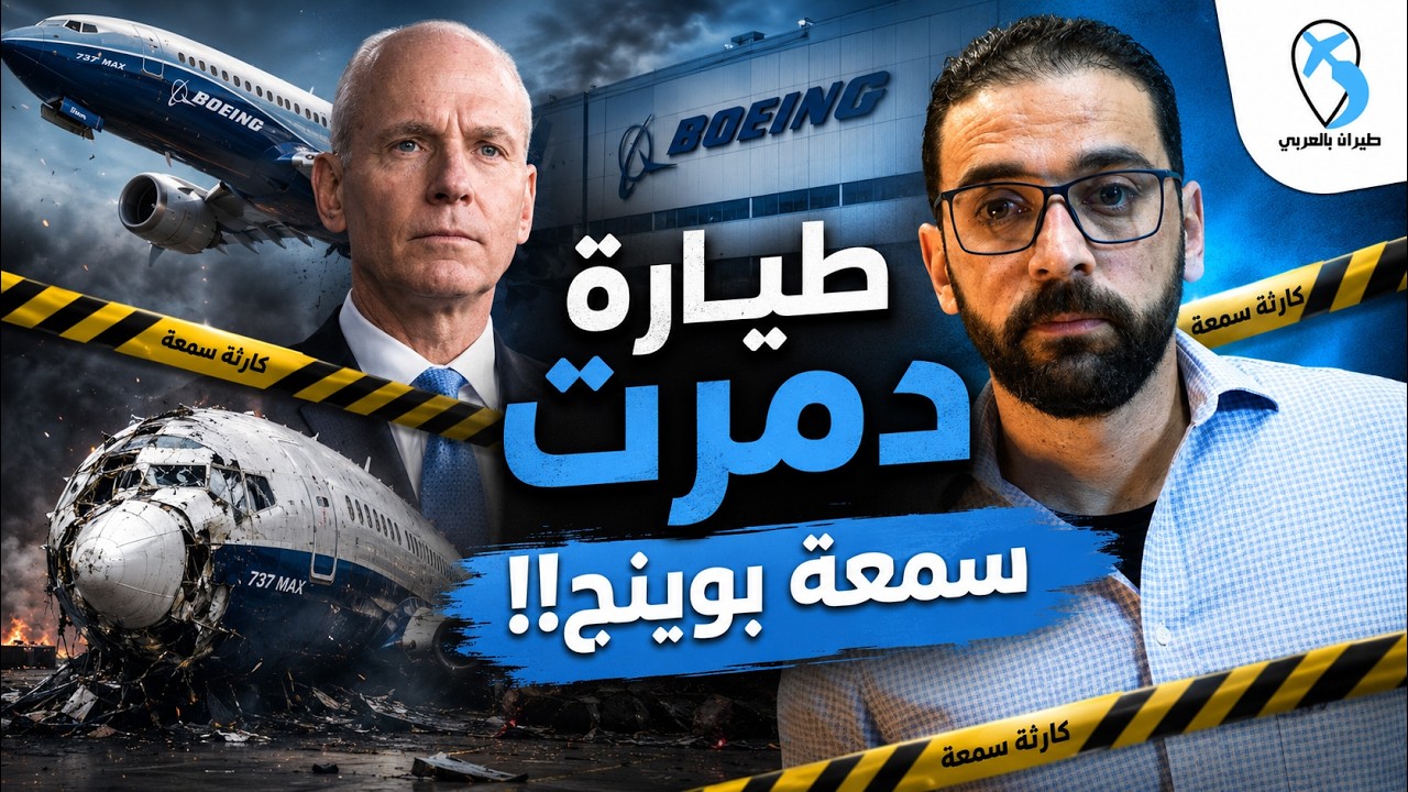 اتسببت في أكبر فضيحة لبوينج! قصة بوينج 737 ماكس، الطائرة التي هزّت بوينج