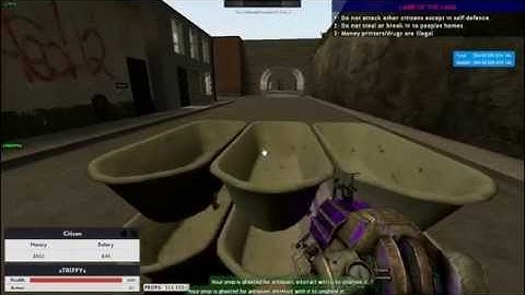 How To Crash A Gmod Server (DarkRP)