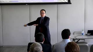 Dr. Yu Ding - CoE Distinguished Seminar Series