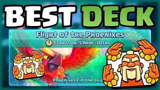 Best Deck For Flight Of The Phoenix Challenge! Easy Wins! - CLASH ROYALE