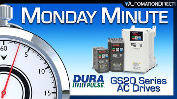 DURApulse GS20(X) VFD AC Drives from AutomationDirect