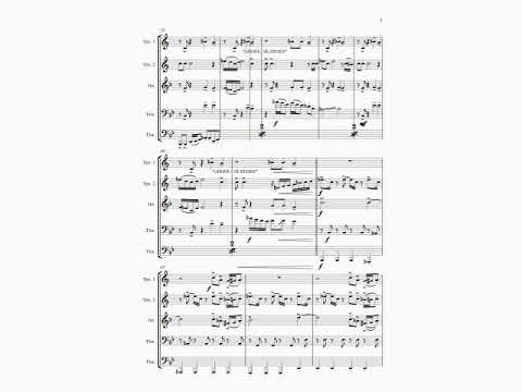 Ghostbusters (Ray Parker Jr. cover) - brass quintet