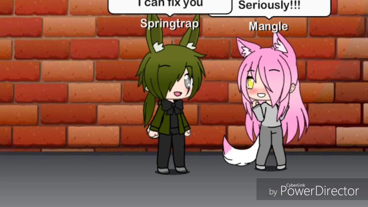 Springtrap x Mangle ep 2 - YouTube