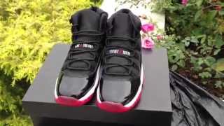 Mens Nike Air Jordan 11 XI Bred Retro