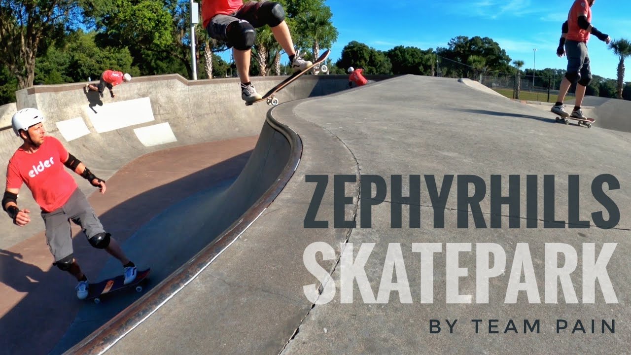 Zephyrhills Skatepark Learning to Skate at 40+ YouTube