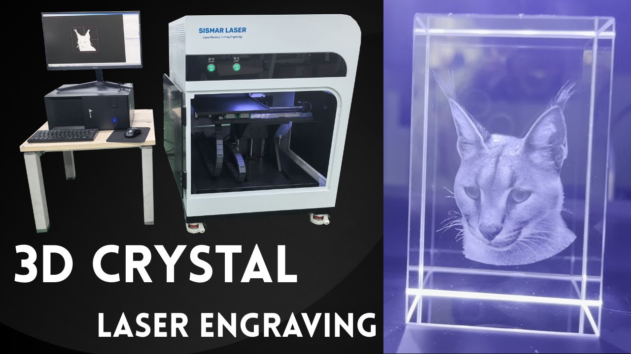 Máquina de Grabado Láser Interno 3D con Láser Verde de 3W | Arte en ...