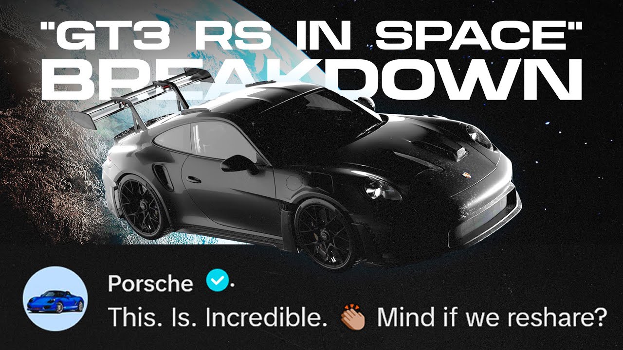 This Is How We Made the VIRAL GT3 RS in Space Video | CGI Breakdown